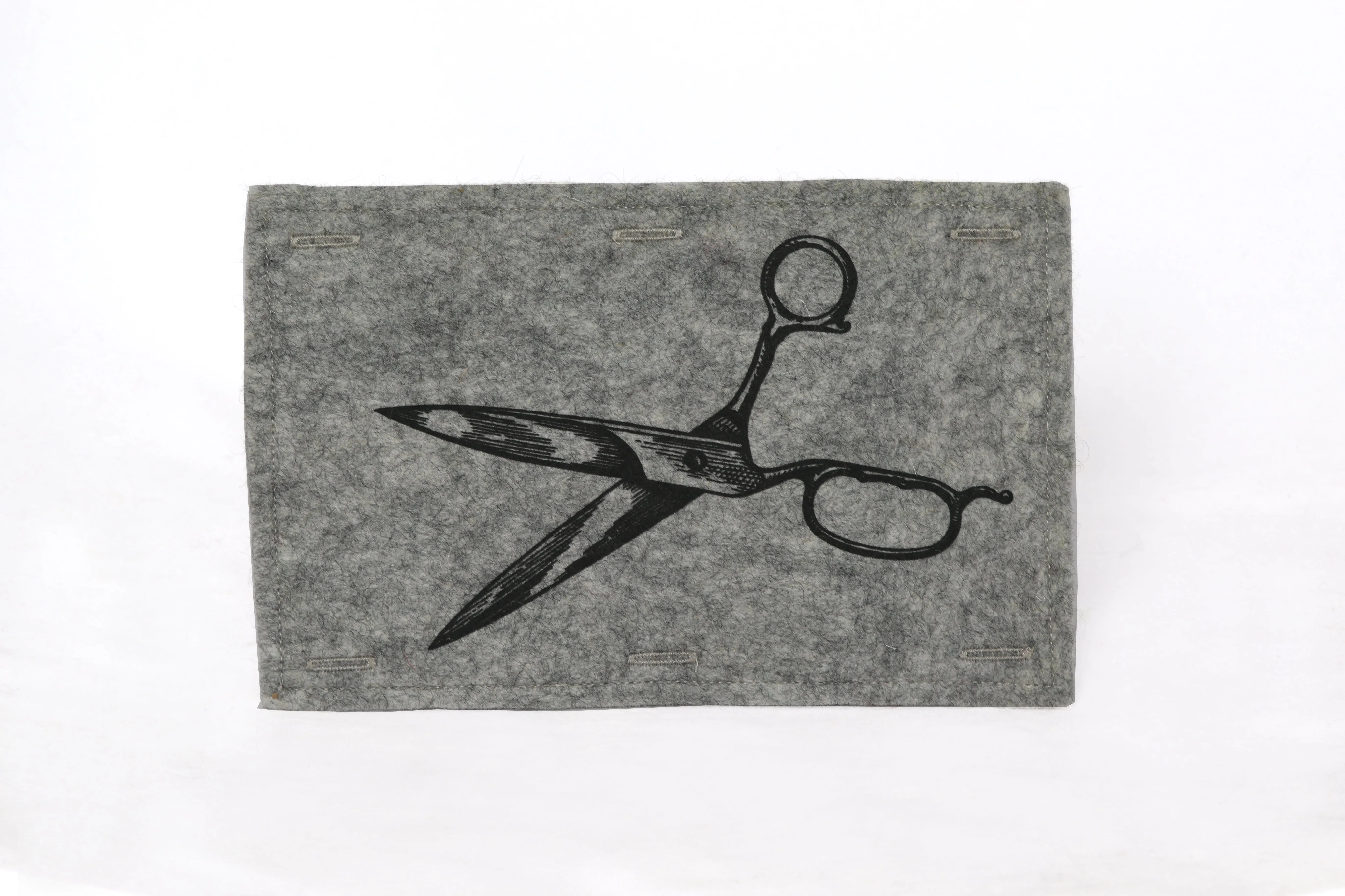 Handmaker Button On Hand Printed Art Panels