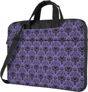 Haunted Mansion Ultra-thin portable shoulder laptop bag Stylish and Protective Shockproof soft lining
