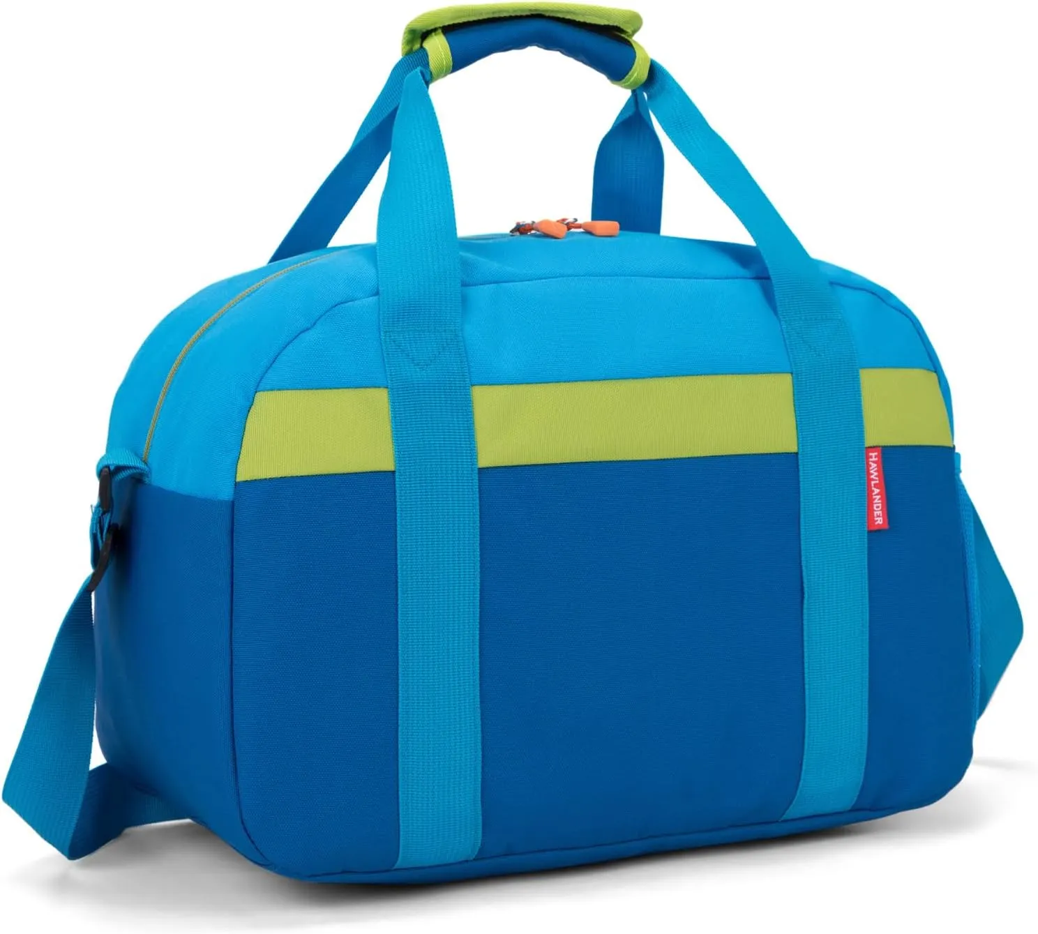 HawLander Small Duffle Bag for Kids Boys or Girls, Gym Bag for Sports (Blue)
