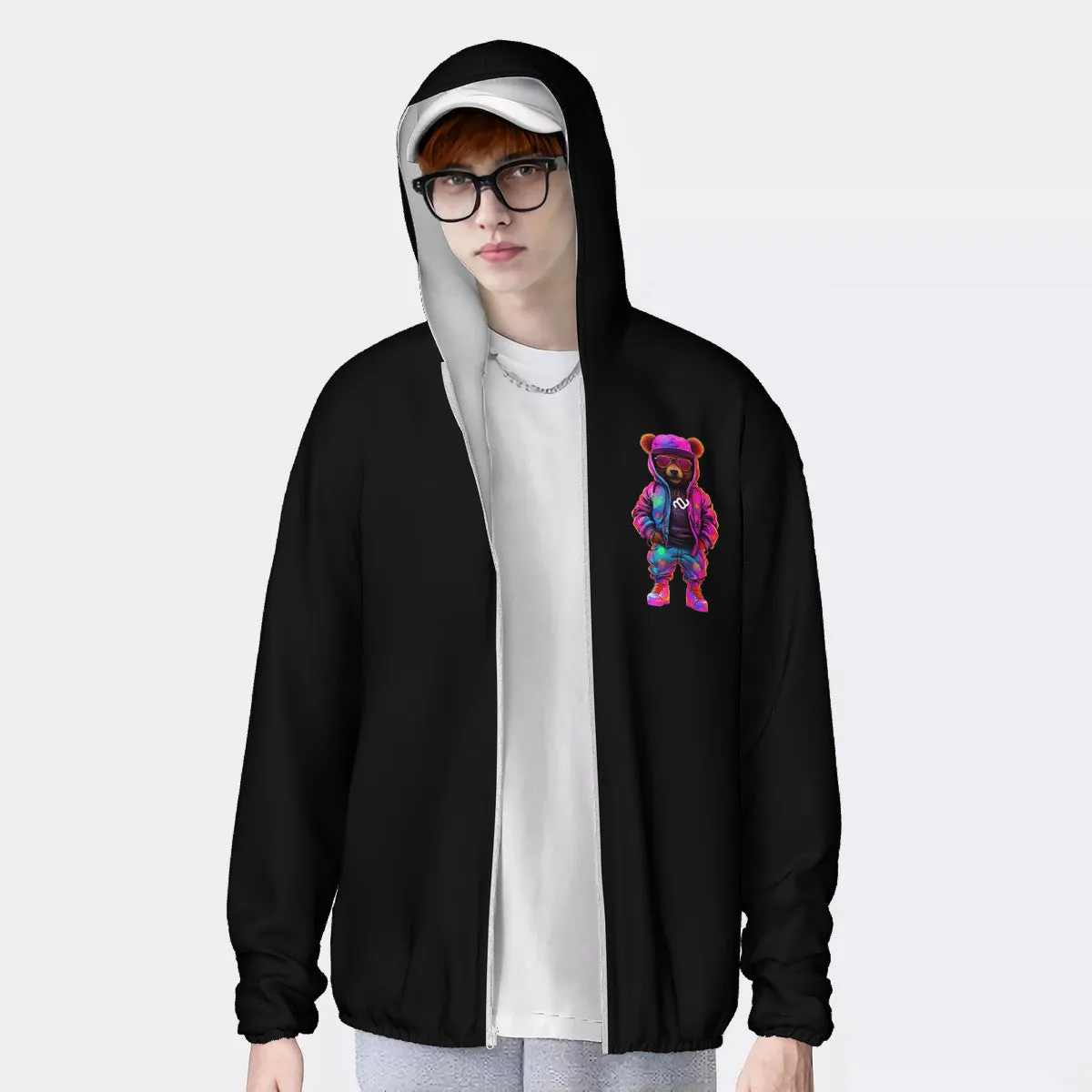 HC_F1 Money Protective Zipper VIP-only deal Free shipping Hoodie Bushae Sun Lightweight