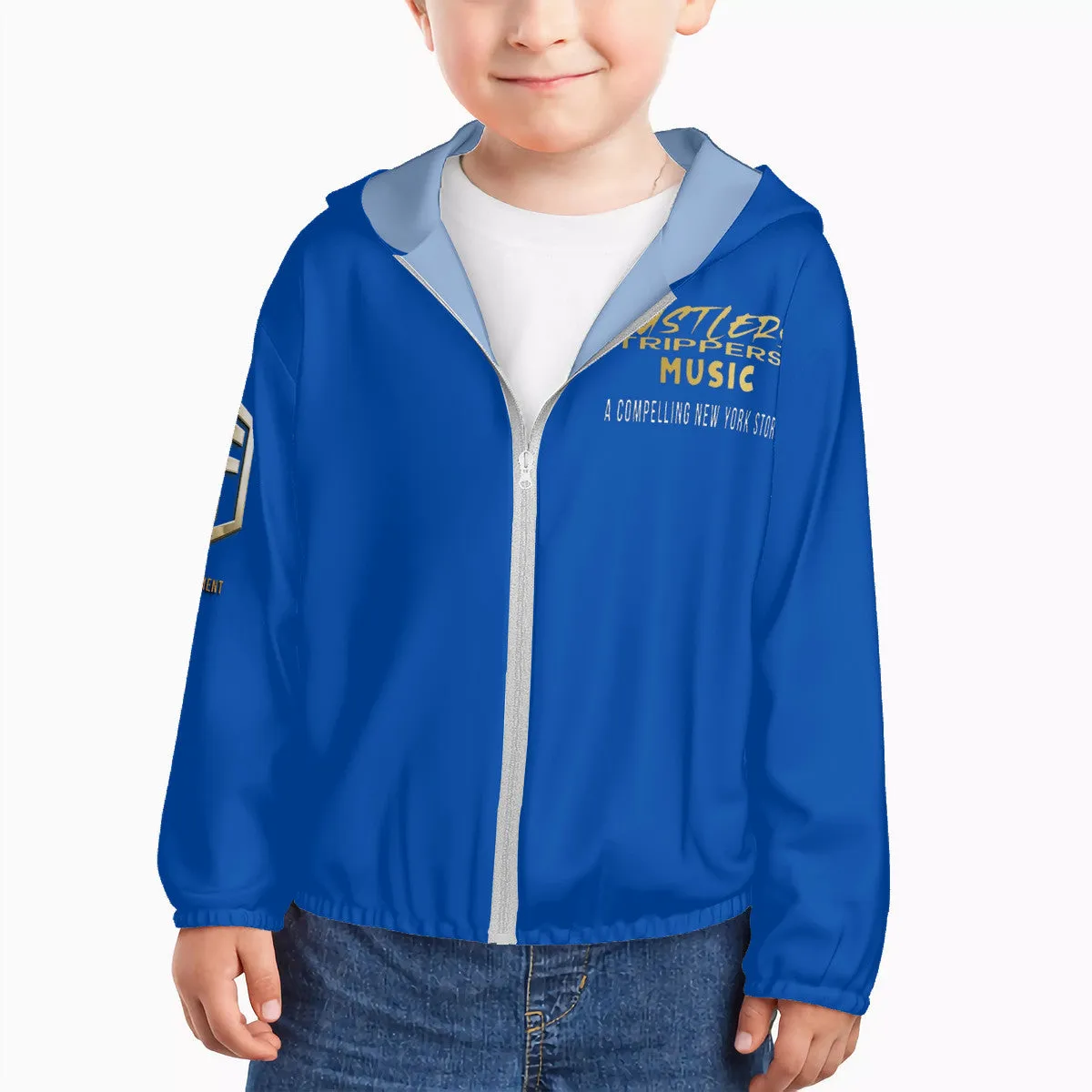 HC_F2 Hoodie Sun Hsm Optimized Protective Wi-Fi-enabled Lightweight Zipper Kids