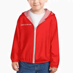 HC_F2 Kids Sun Protective Lightweight Zipper Hoodie