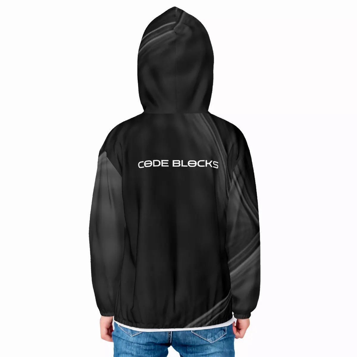 HC_F2 Kids Sun Protective Lightweight Zipper Hoodie