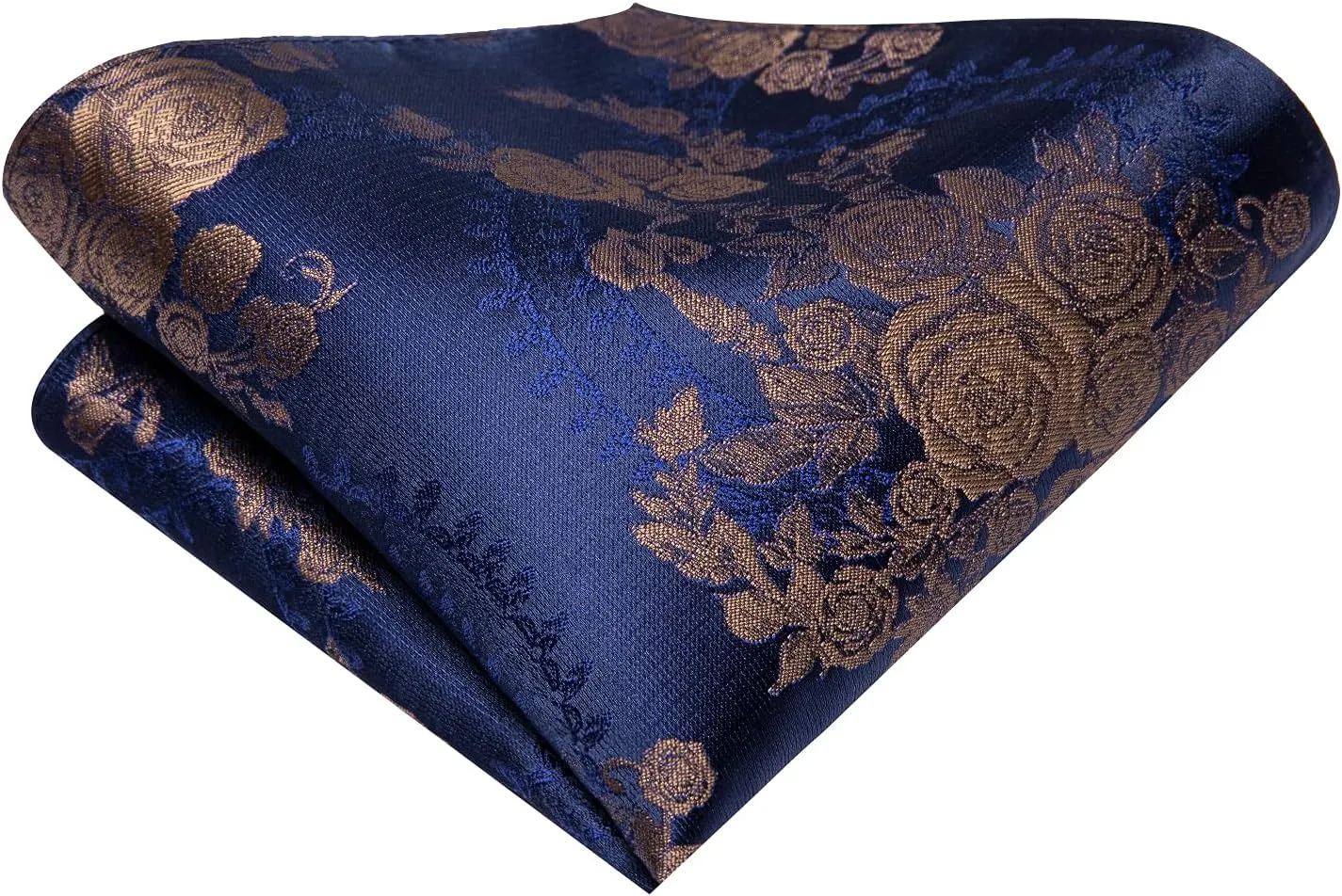 Hi-Tie Silk Ties for Men Plaid Paisley Striped Necktie Pocket Square Cufflinks Set Formal Business