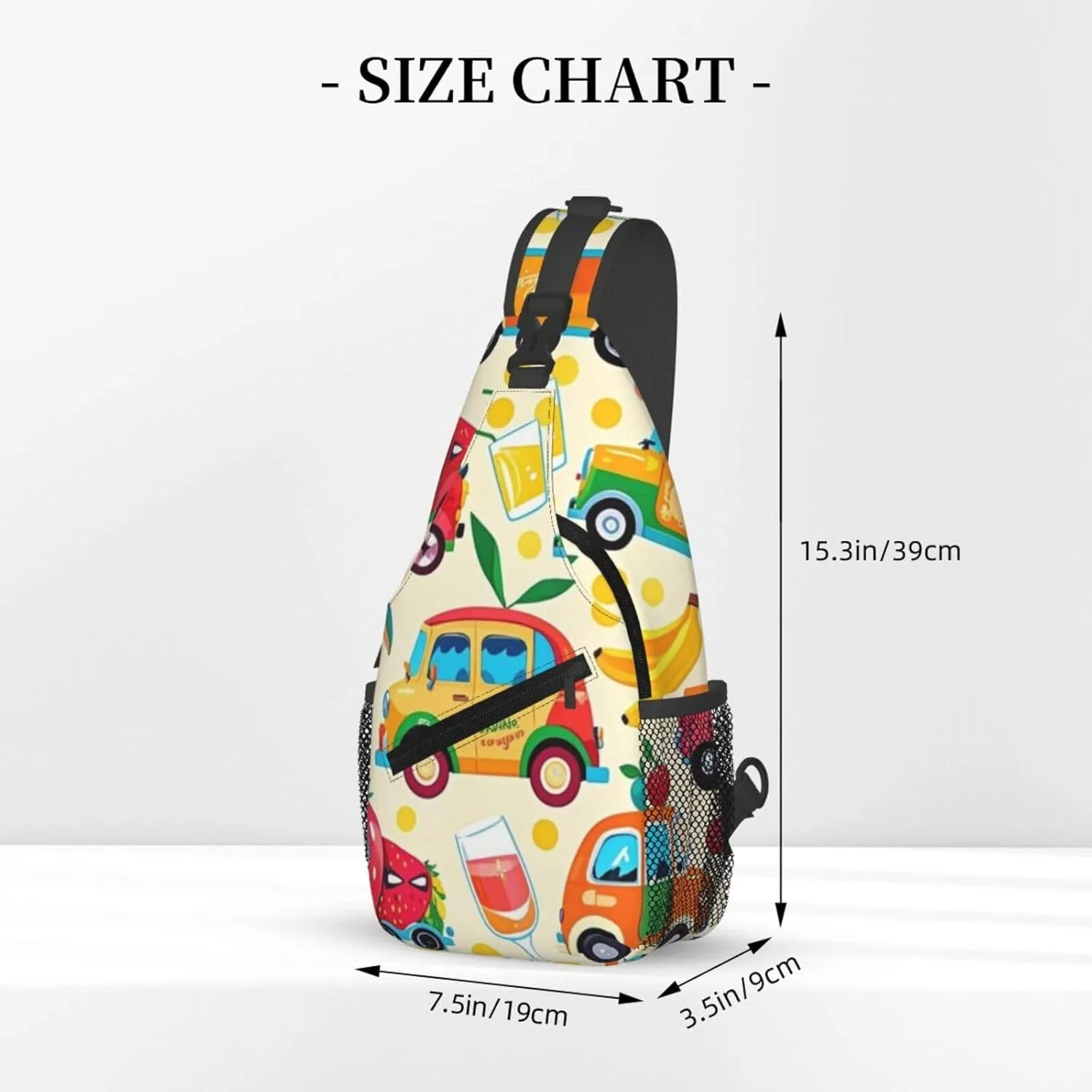 Hibiscus Flower Tropical Crossbody Bags Cross Chest Bag Adjustable Sling Backpack for Women Men