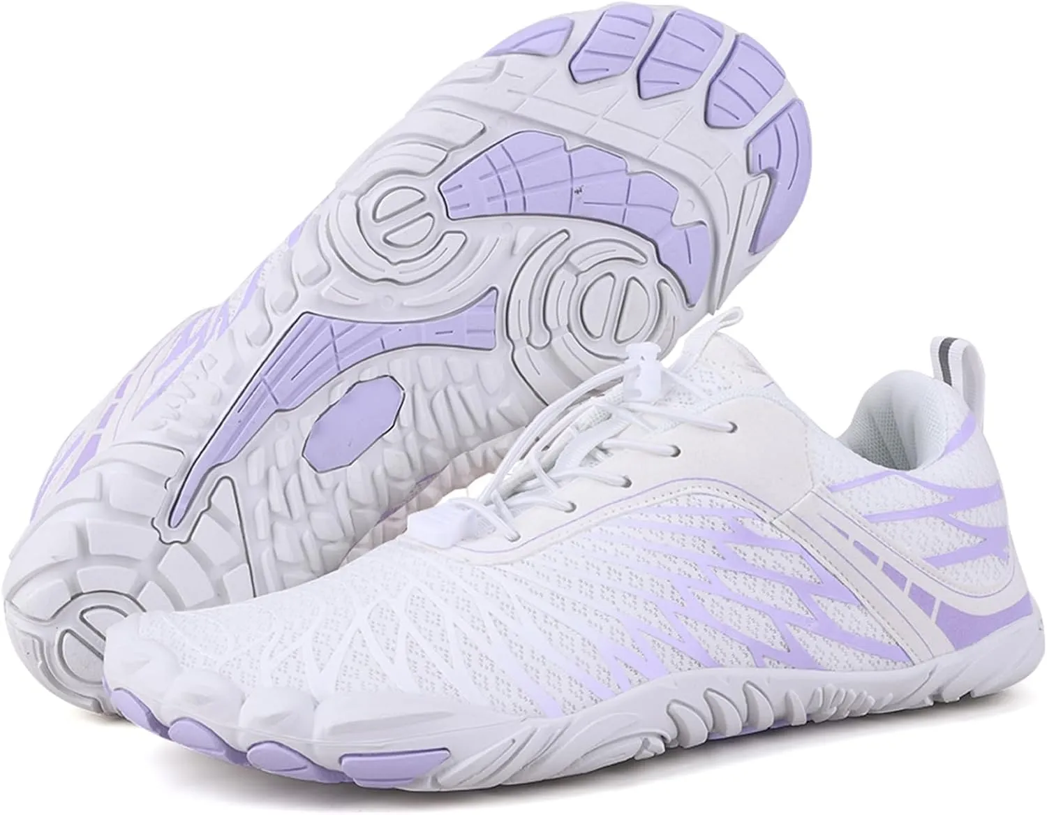 Hike Barefoot Shoes, Pro Barefoot Shoes Women Men Footwear, Athletic Hiking Minimalist Water Shoe Breathable Quick Dry Zero Drop Trail Running Shoe with Non-Slip Sole & Wide Toe Box