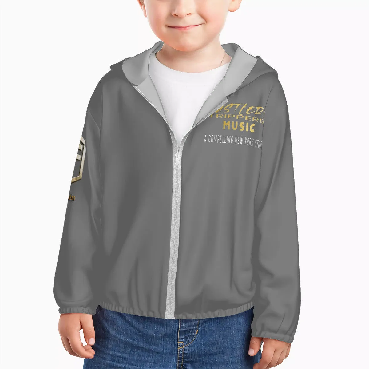 Hoodie Sun Hsm HC_F2 Minimalist Kids Lightweight Zipper Secret sale Protective