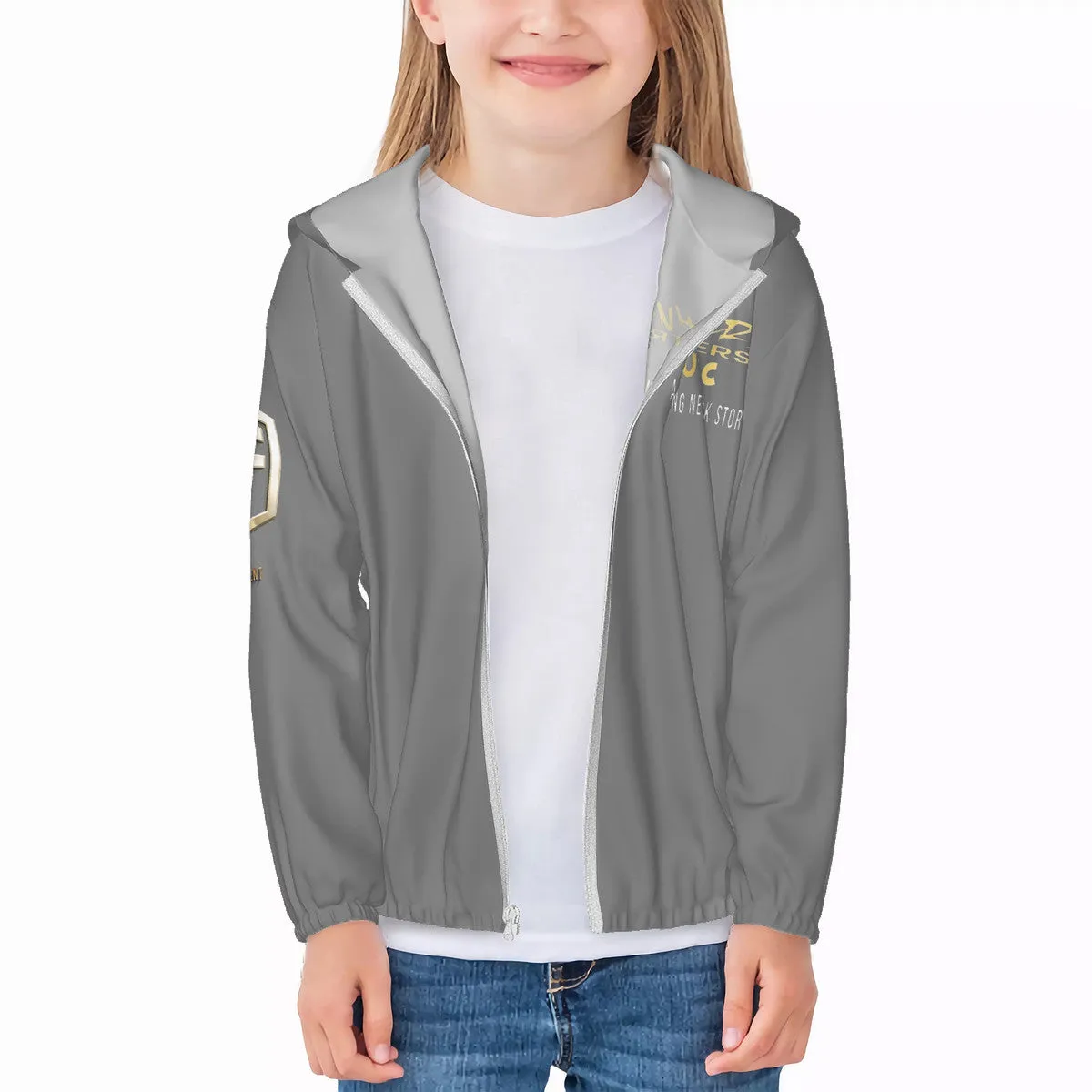 Hoodie Sun Hsm HC_F2 Minimalist Kids Lightweight Zipper Secret sale Protective