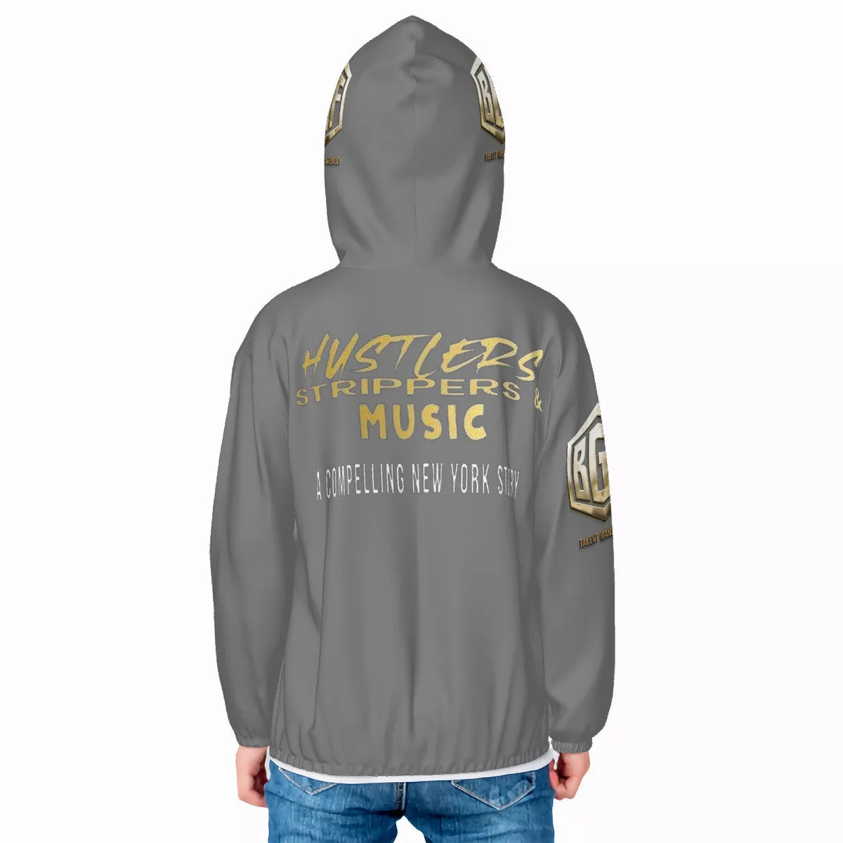 Hoodie Sun Hsm HC_F2 Minimalist Kids Lightweight Zipper Secret sale Protective