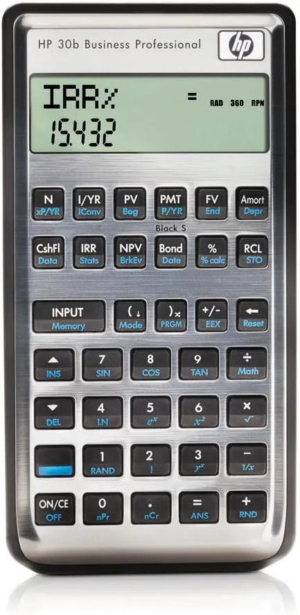 HP-30B Business Professional Calculator