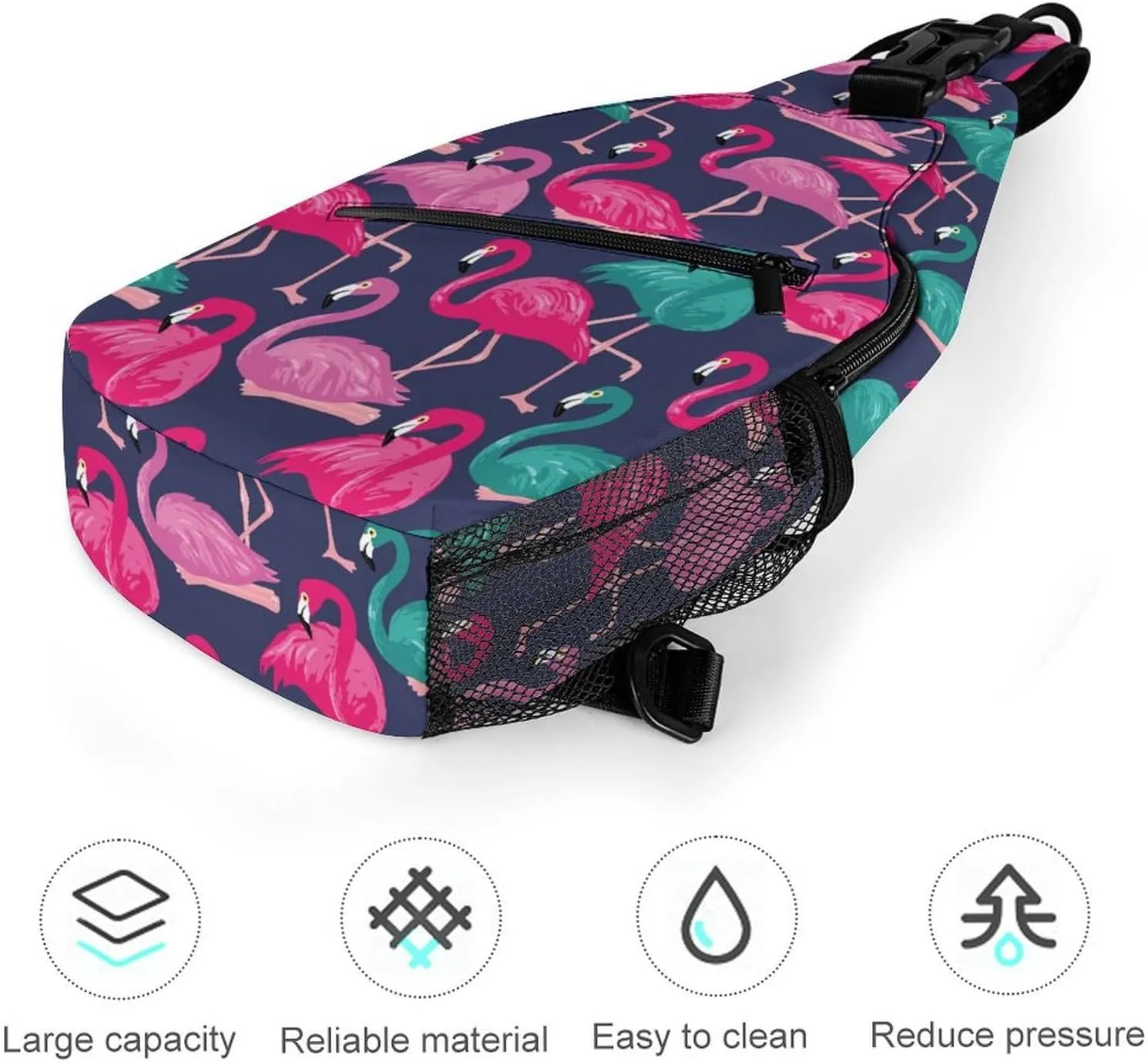 Human Skulls Versatile And Convenient Multipurpose Crossbody Bag - Perfect for Travel And Hiking