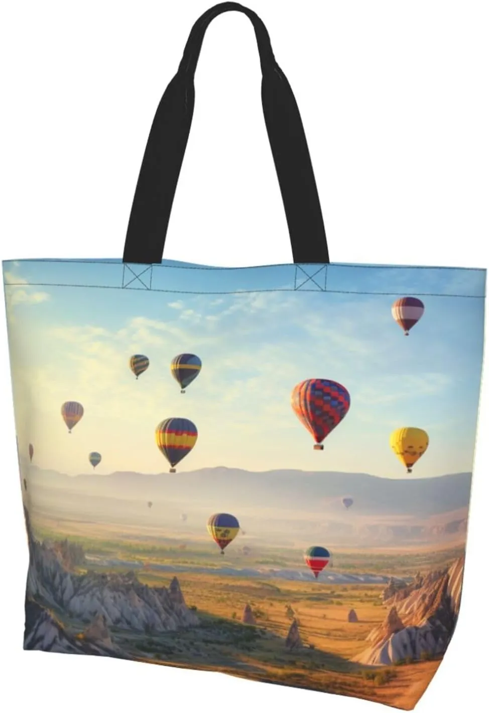 I Love Penguins Printed Shoulder Bag Women Casual Handbag Shopping Bag