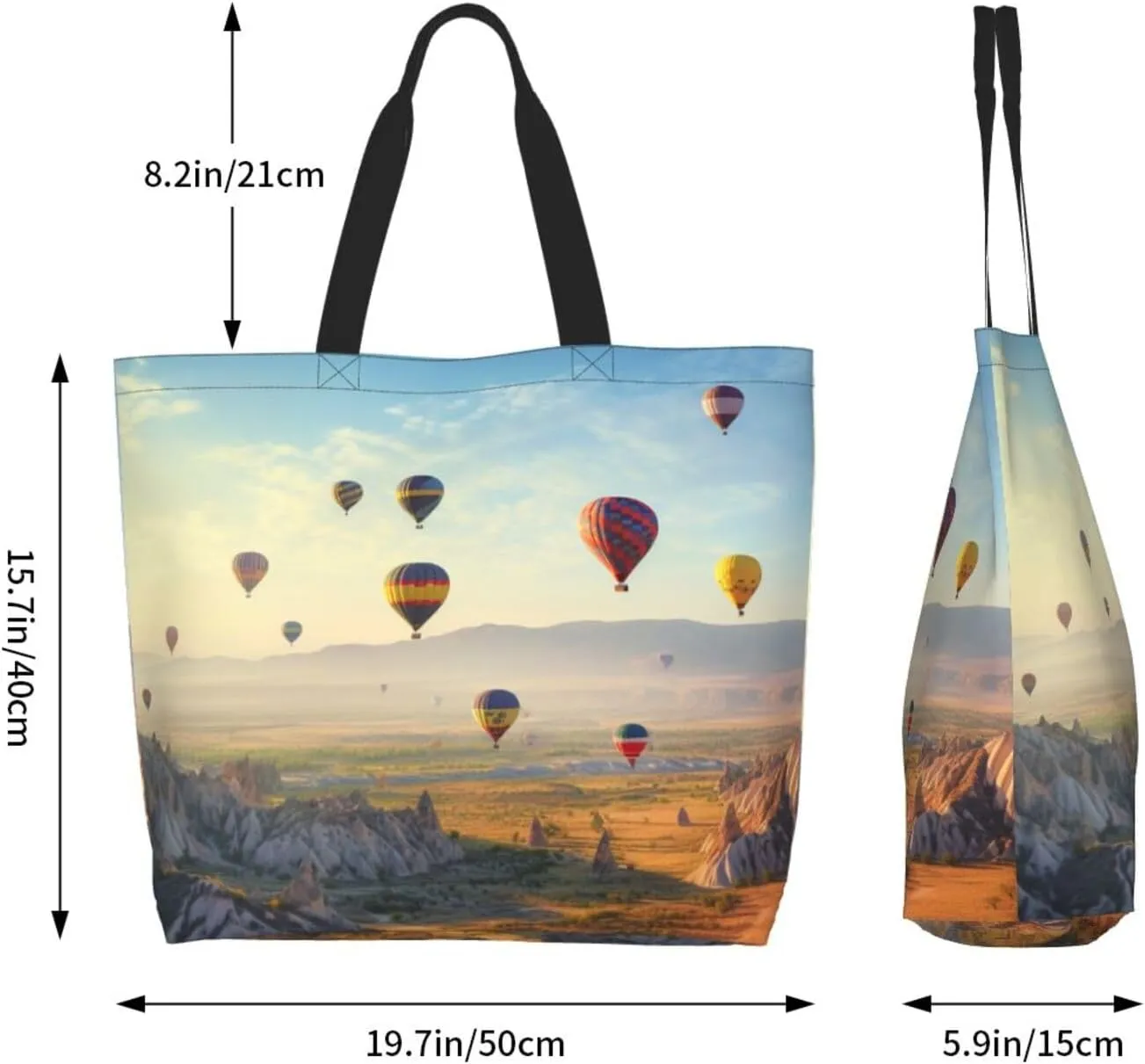 I Love Penguins Printed Shoulder Bag Women Casual Handbag Shopping Bag