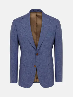 Ilario Single Breast Blue Blazer