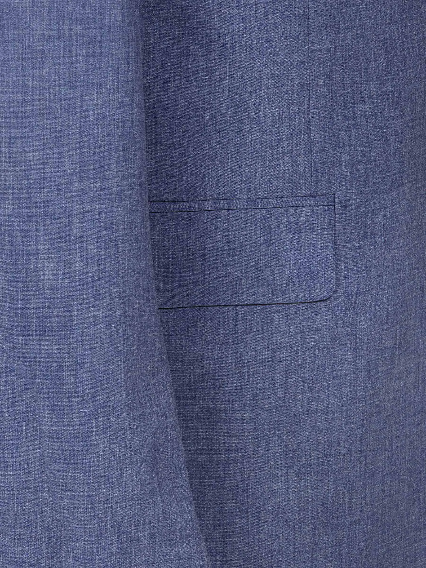 Ilario Single Breast Blue Blazer
