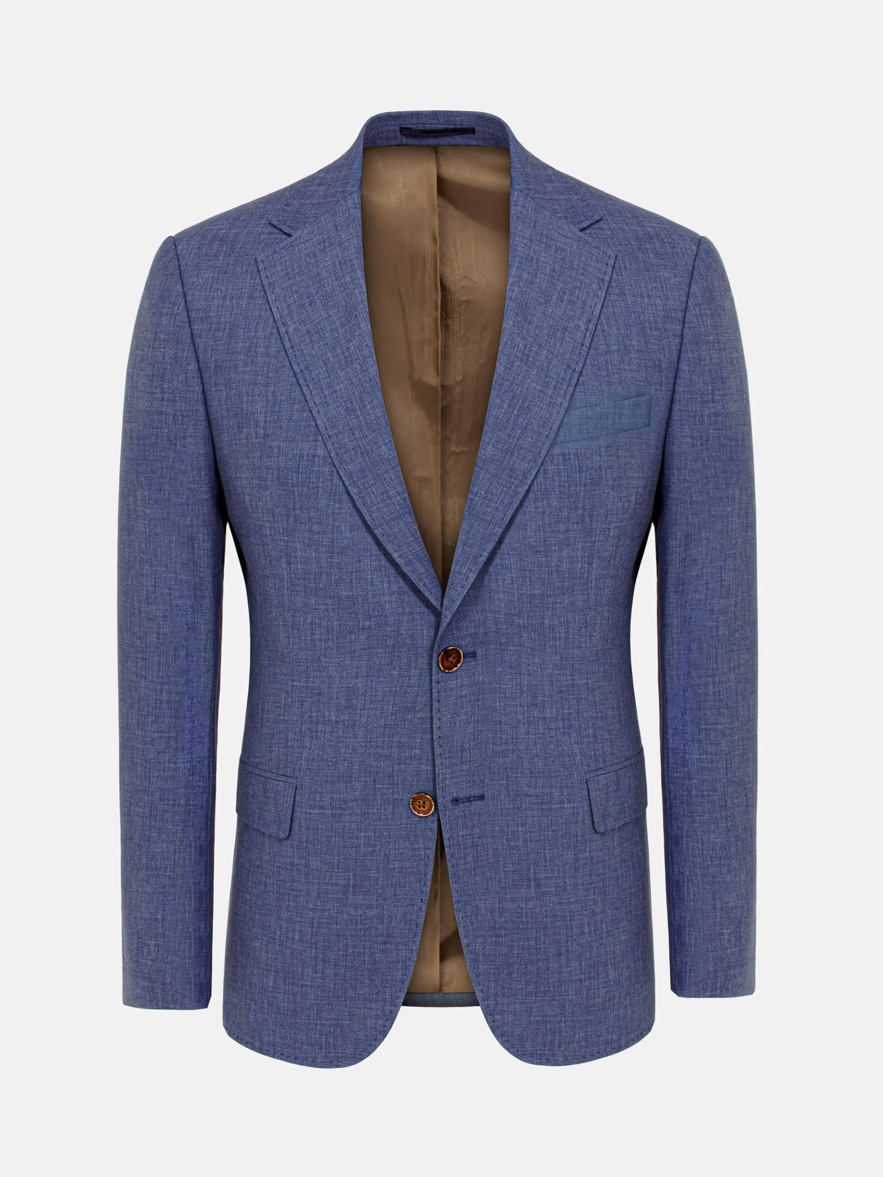 Ilario Single Breast Blue Blazer