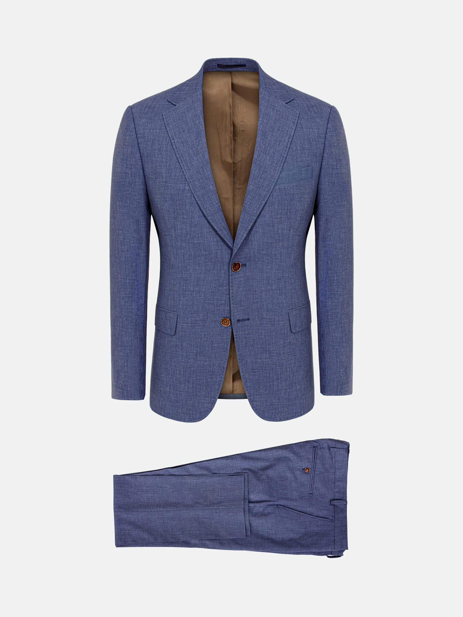 Ilario Single Breast Blue Blazer