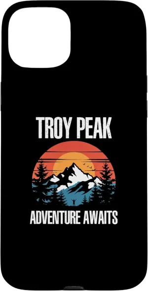 iPhone 15 Plus Troy Peak Adventure Awaits Nevada US Mountains NV Case