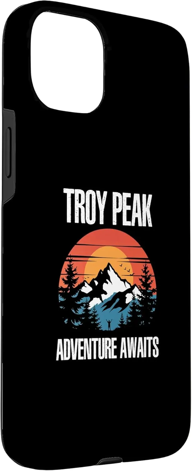 iPhone 15 Plus Troy Peak Adventure Awaits Nevada US Mountains NV Case