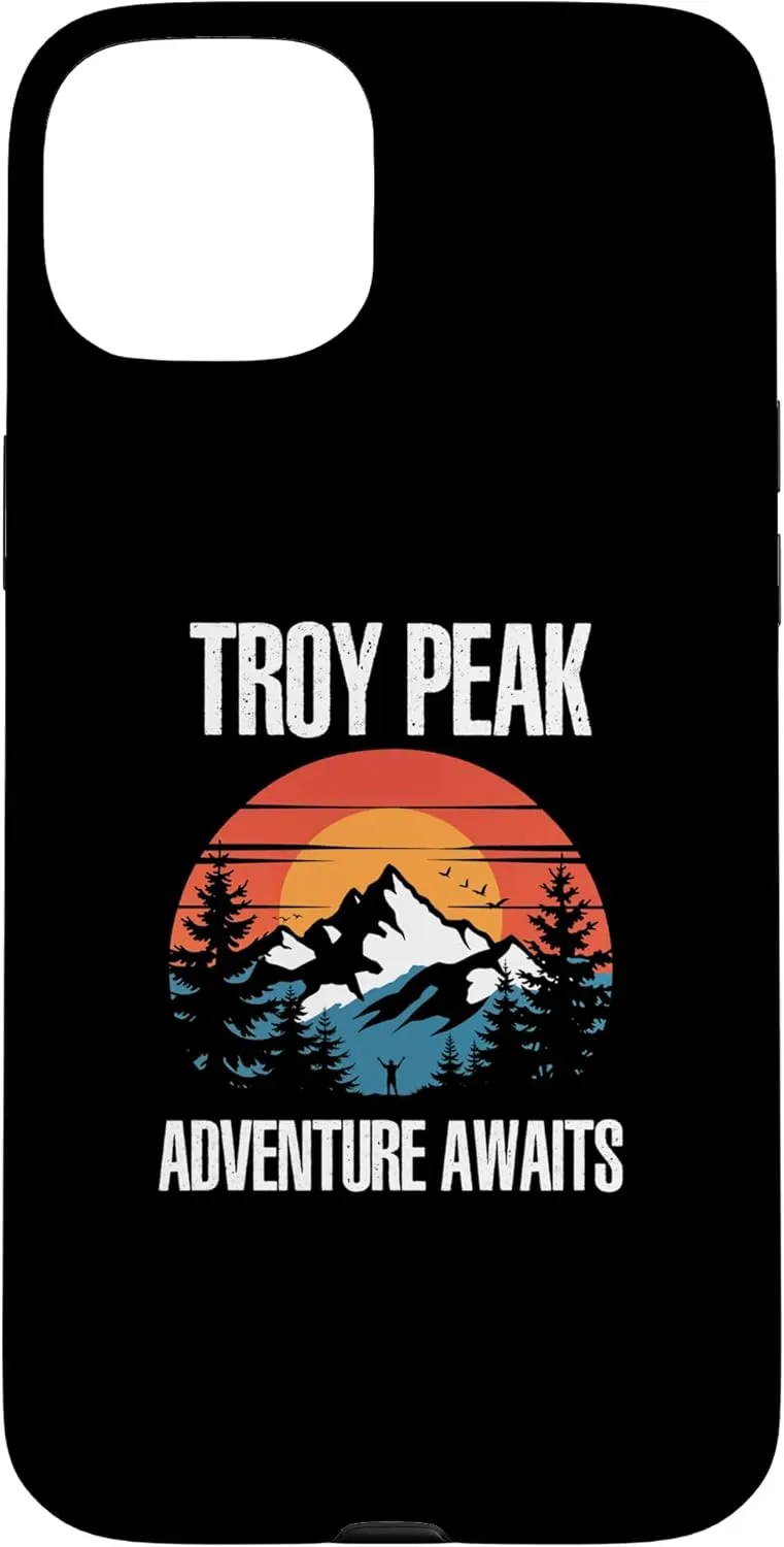 iPhone 15 Plus Troy Peak Adventure Awaits Nevada US Mountains NV Case
