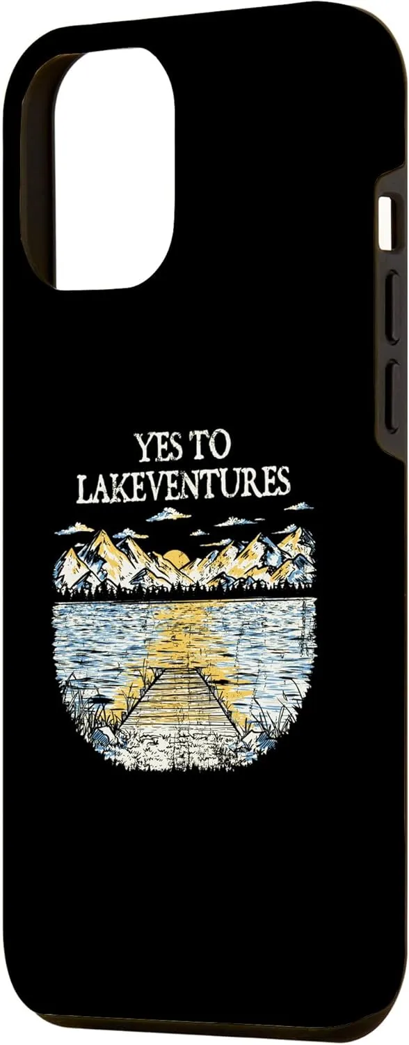 iPhone 15 Plus Yes to Lakeventures Traveler Lakes Exploration Lagoon Case