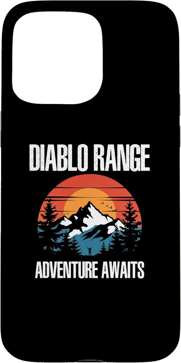 iPhone 15 Pro Max Diablo Range Adventure Awaits California US Mountains CA Case