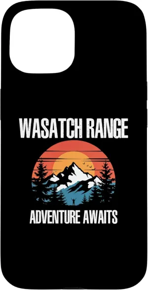 iPhone 15 Wasatch Range Adventure Awaits Utah US Mountains UT Case