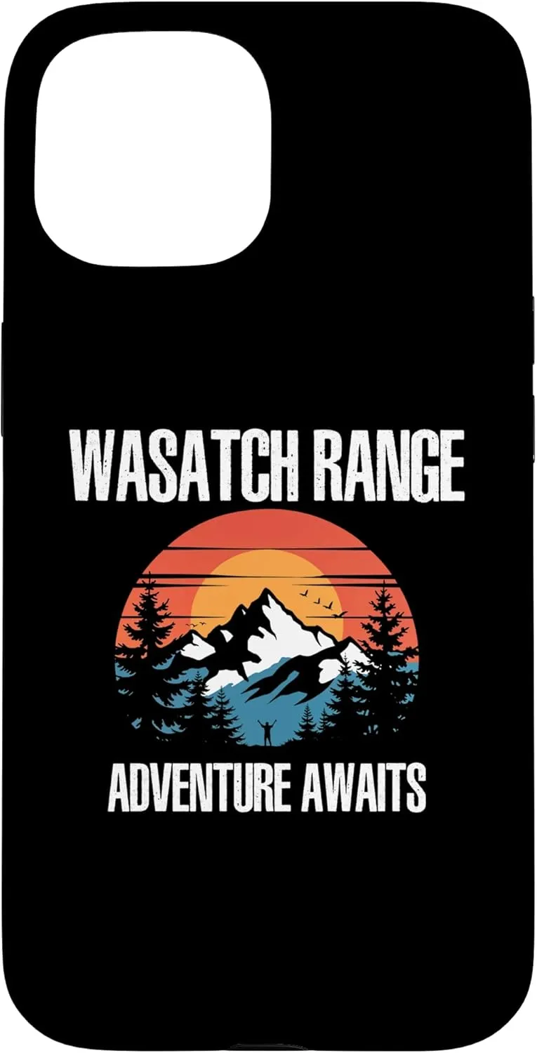 iPhone 15 Wasatch Range Adventure Awaits Utah US Mountains UT Case
