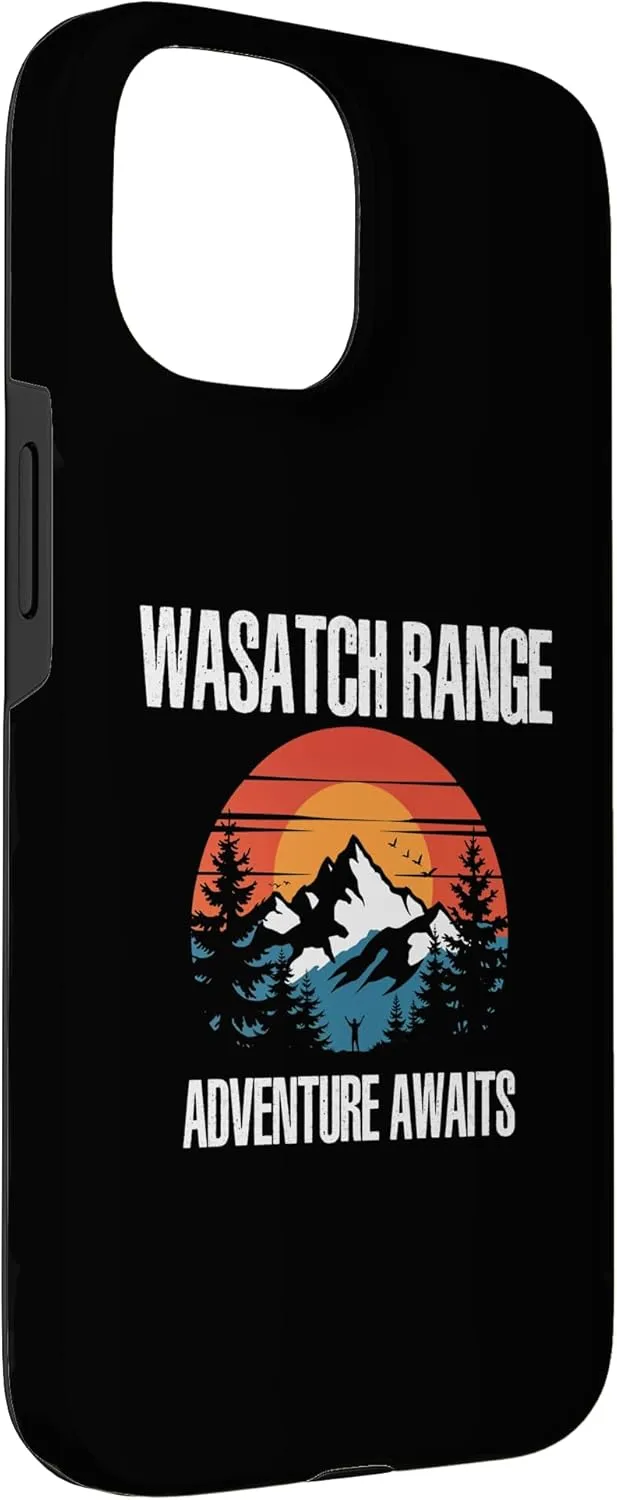 iPhone 15 Wasatch Range Adventure Awaits Utah US Mountains UT Case
