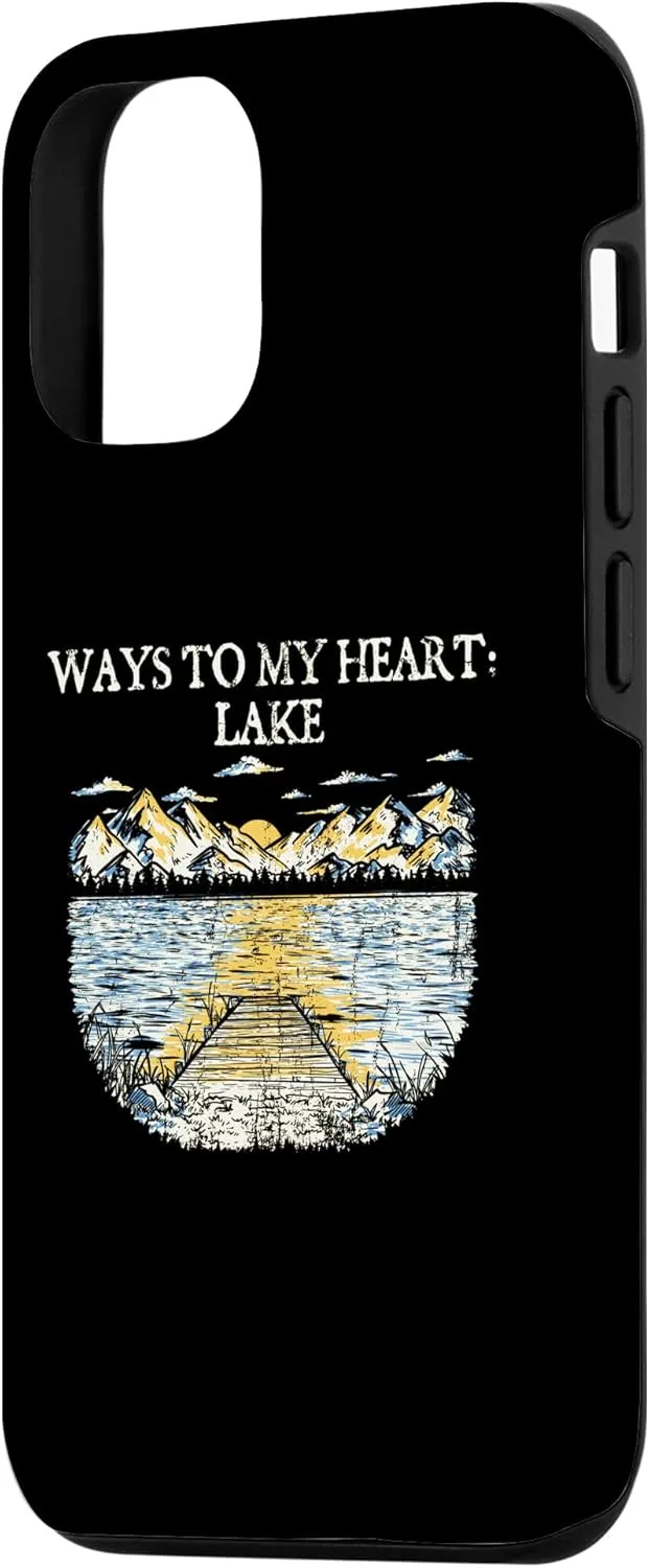 iPhone 15 Ways to My Heart Lake Traveler Lakes Exploration Lagoon Case