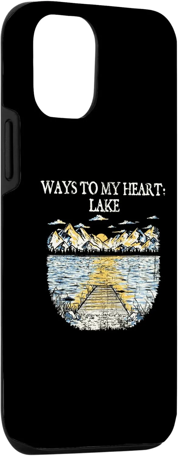 iPhone 15 Ways to My Heart Lake Traveler Lakes Exploration Lagoon Case