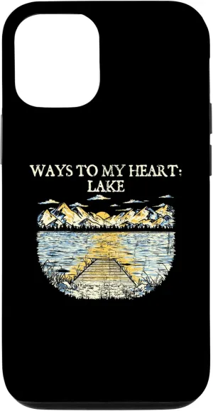 iPhone 15 Ways to My Heart Lake Traveler Lakes Exploration Lagoon Case