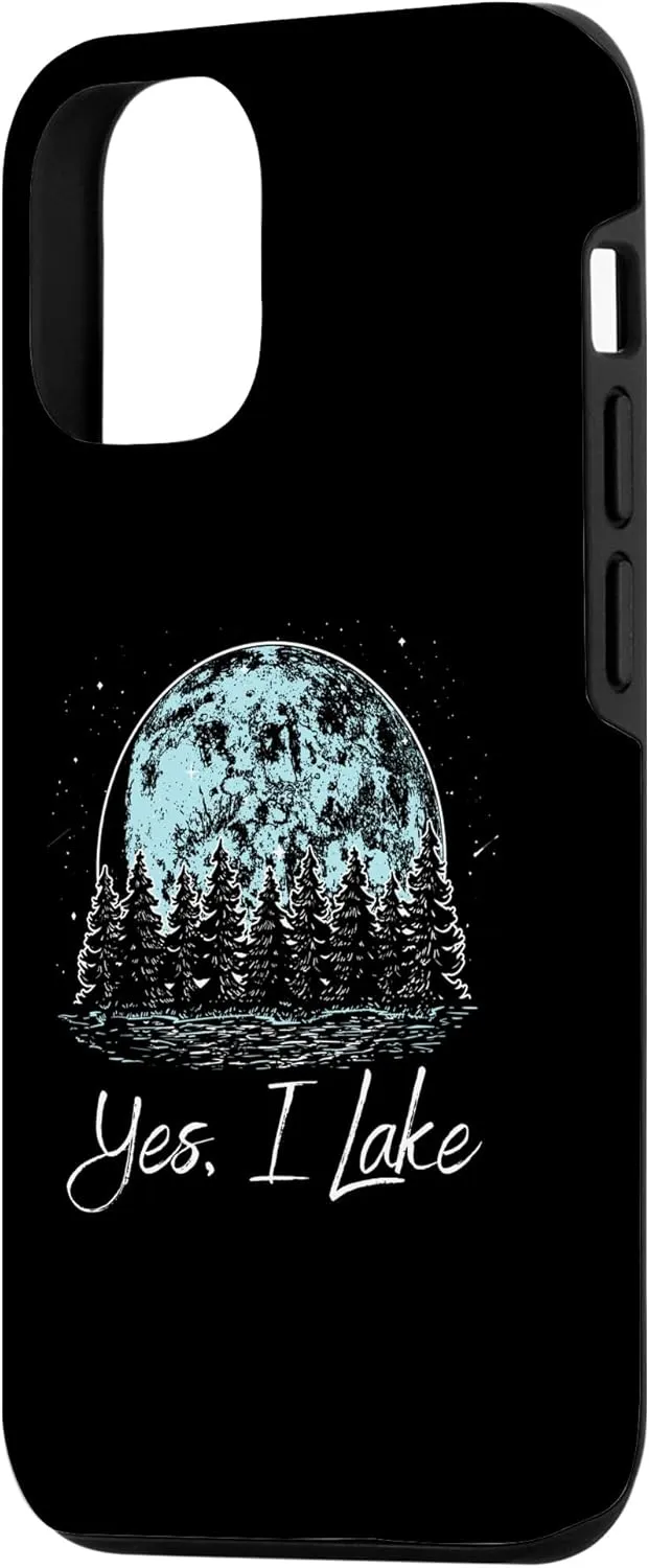 iPhone 15 Yes I Lake Traveler Camping Exploration Camper Lakes Case