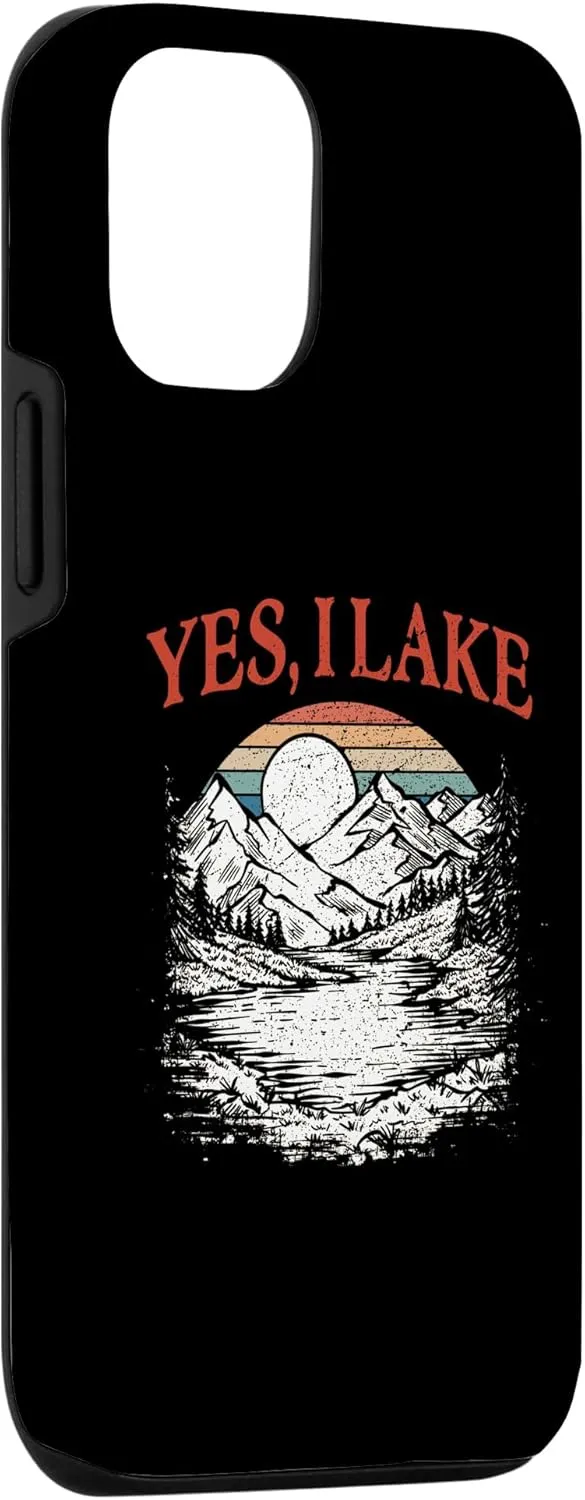 iPhone 15 Yes I Lake Traveler Camping Exploration Camper Lakes Case