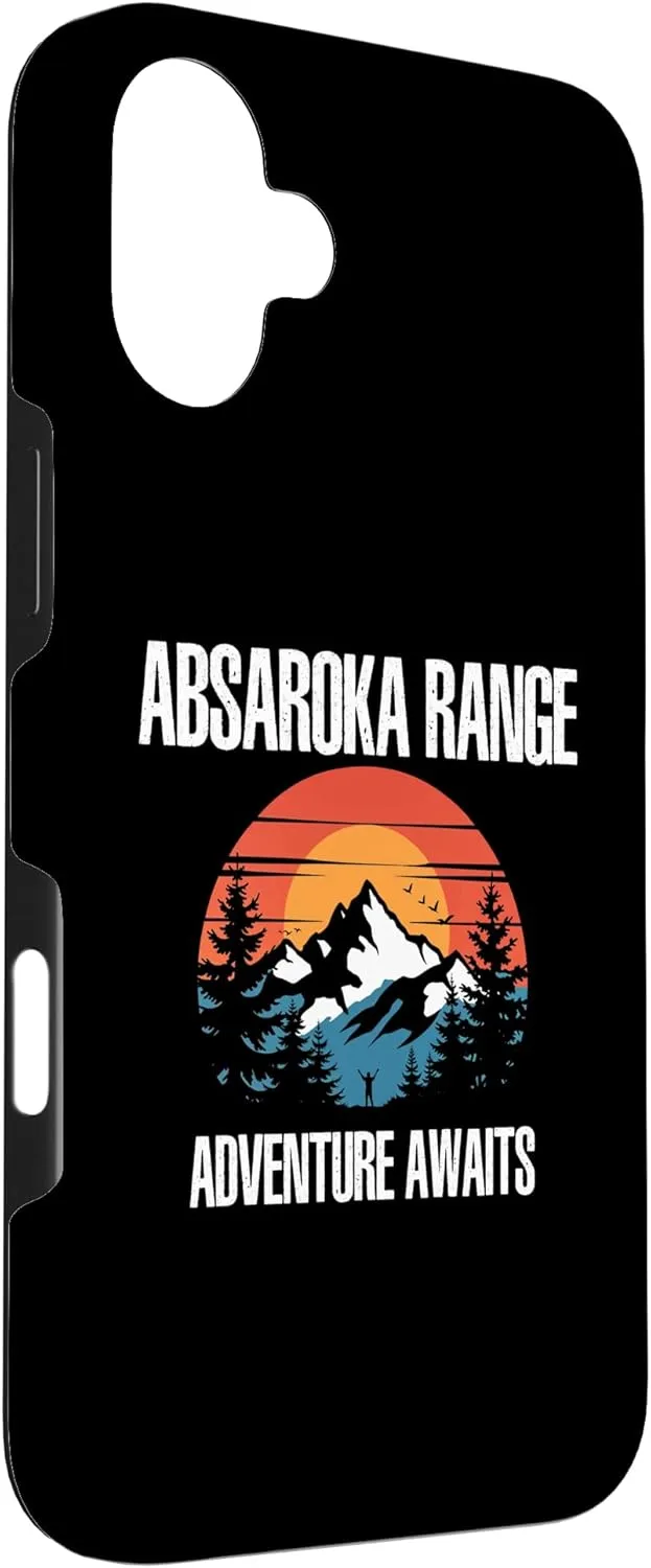 iPhone 16 Plus Absaroka Range Adventure Awaits Montana US Mountains Wyoming Case