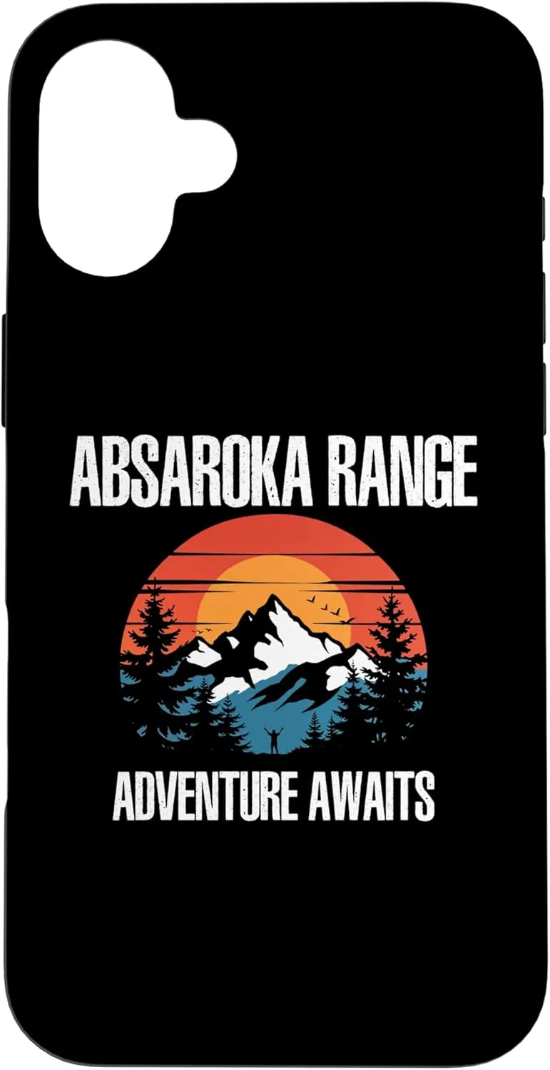 iPhone 16 Plus Absaroka Range Adventure Awaits Montana US Mountains Wyoming Case