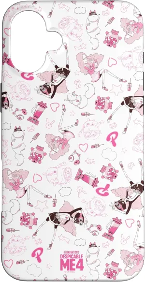 iPhone 16 Plus Minions Despicable Me 4 Poppin’ all over print Case