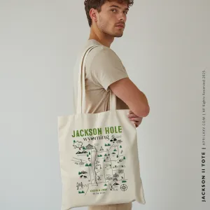JACKSON | Jackson Hole Wyoming Map Tote
