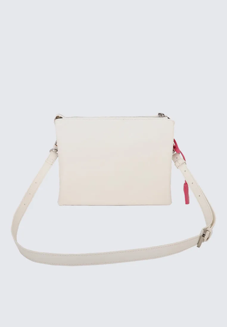 Jane Sling Bag (White)