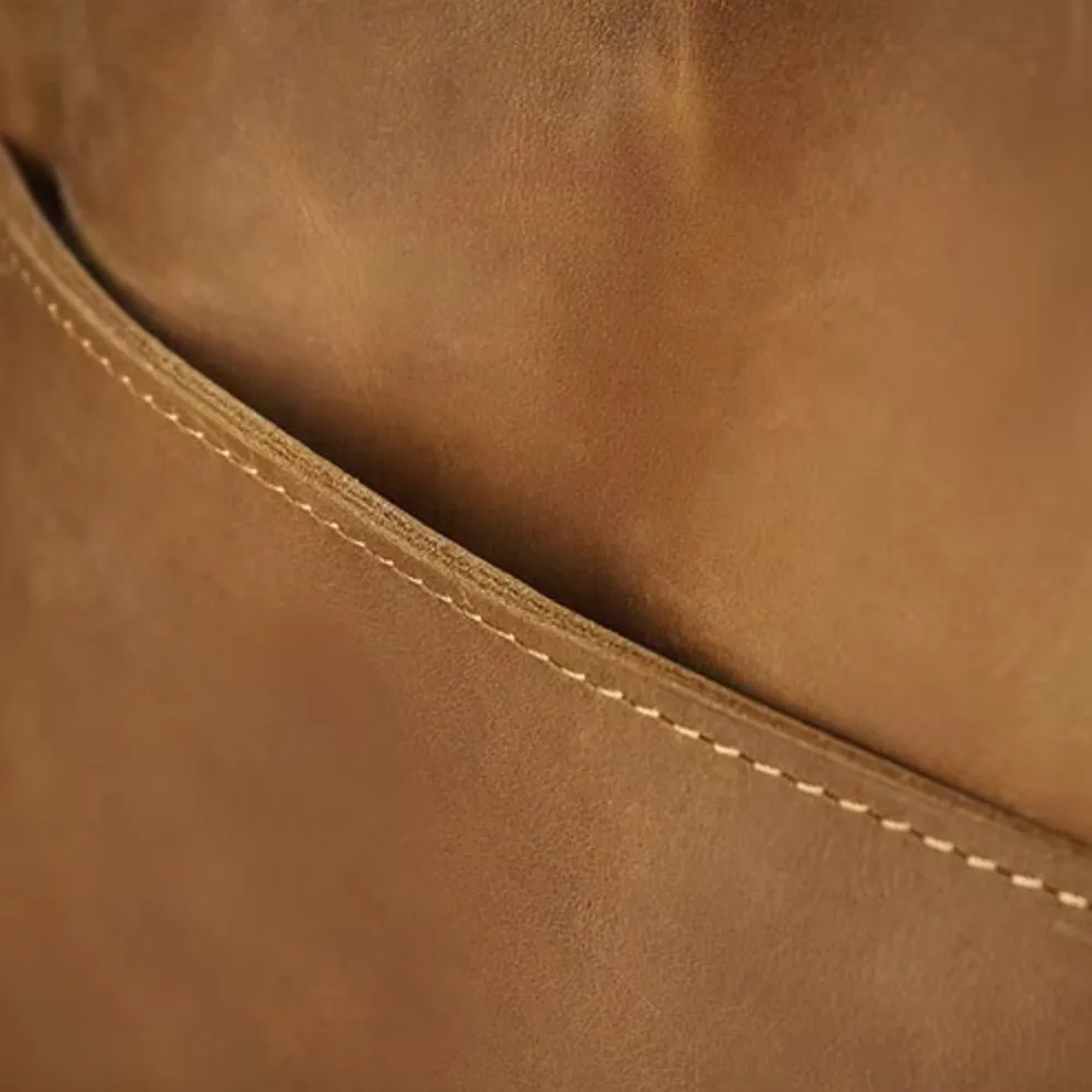 Jasper | Vintage Leather Crossbody Sling Travel Bag