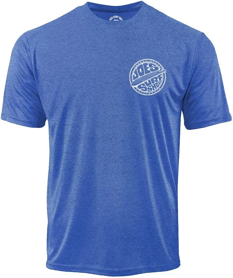 JOES SURF SHOP Moisture Wicking Graphic Workout Shirt in Regular, Big & Tall