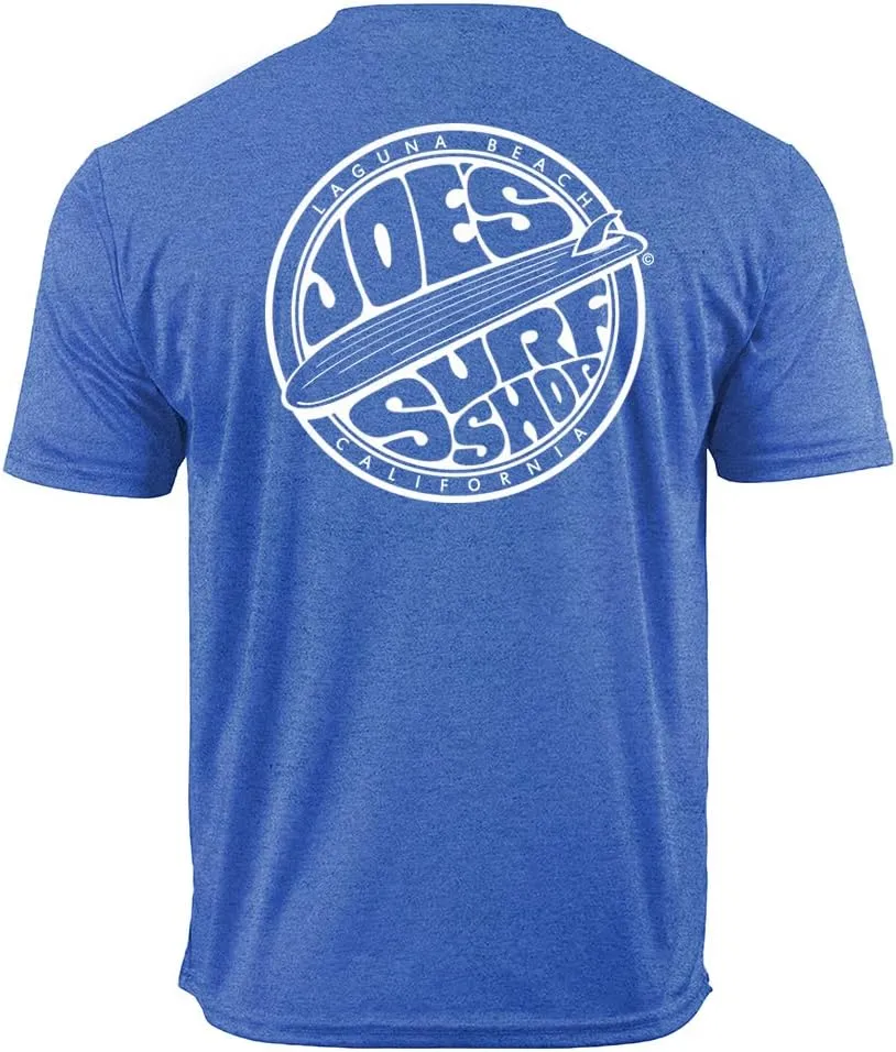 JOES SURF SHOP Moisture Wicking Graphic Workout Shirt in Regular, Big & Tall
