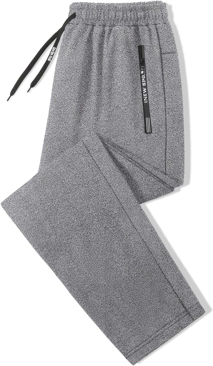 Joggers Pants for Women Zip Pockets Drawstring Running Sweatpants Plus Size Casual Lounge Workout Hiking Pants
