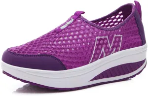 jukka Women's Mesh Air Cushion Shake Size 3.5-8UK Sneakers Hollow Network Mesh Go Running Trainers Athletic Walk Gym Shoes Sport Run