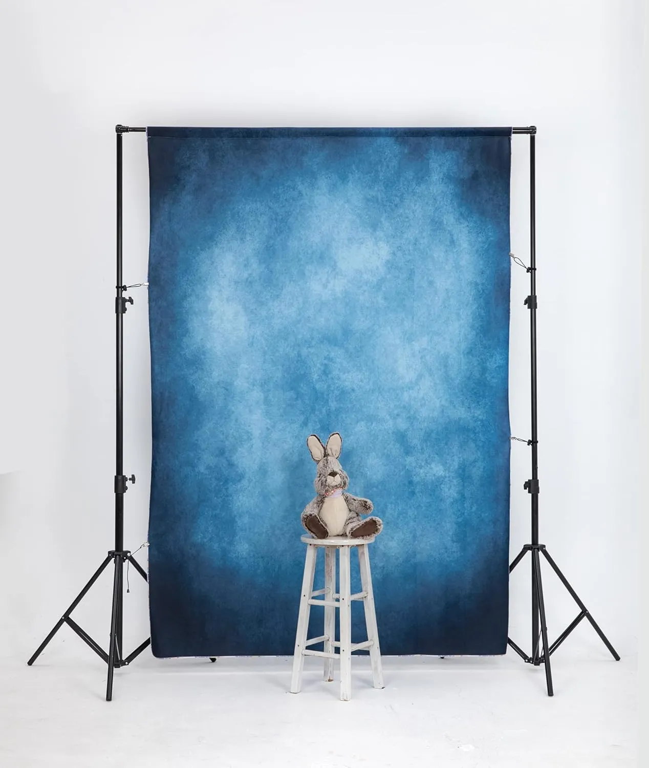 Kate 5x7ft Dark Blue Abstract Backdrops Blue Portrait Professional Backgrounds Retro Backdrop