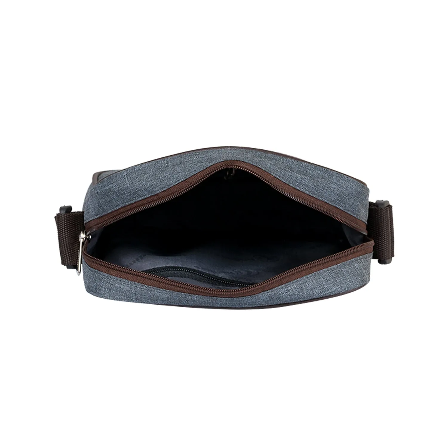 Khadim Crossbody Sling Bag with Adjustable Long Strap for Men