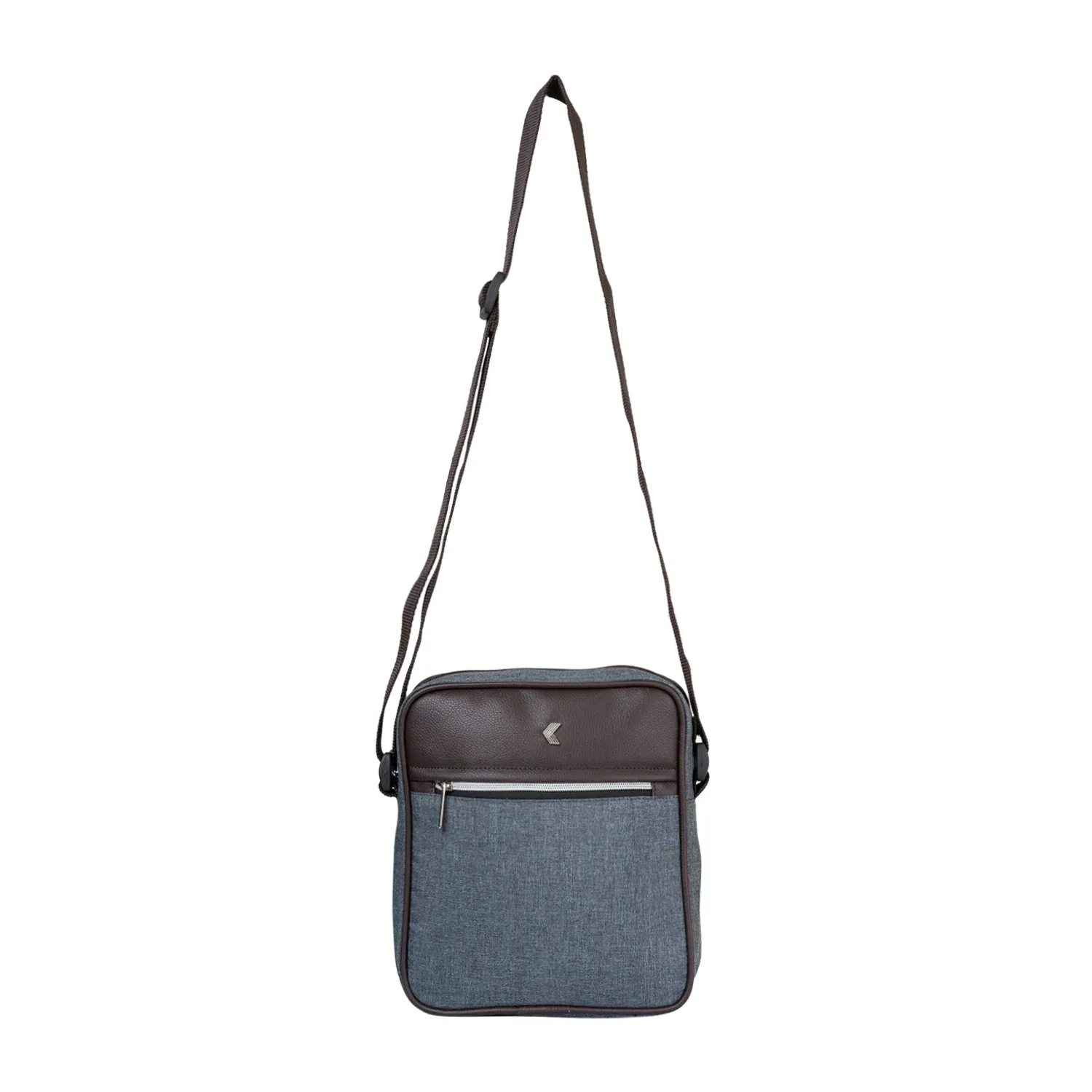Khadim Crossbody Sling Bag with Adjustable Long Strap for Men