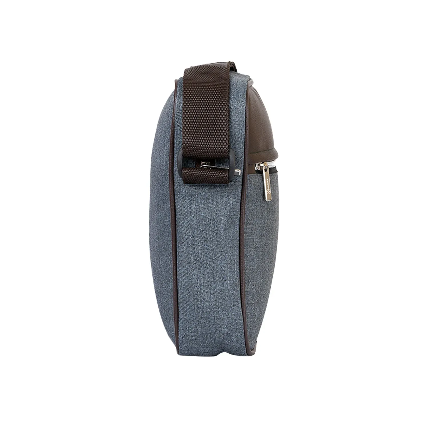 Khadim Crossbody Sling Bag with Adjustable Long Strap for Men