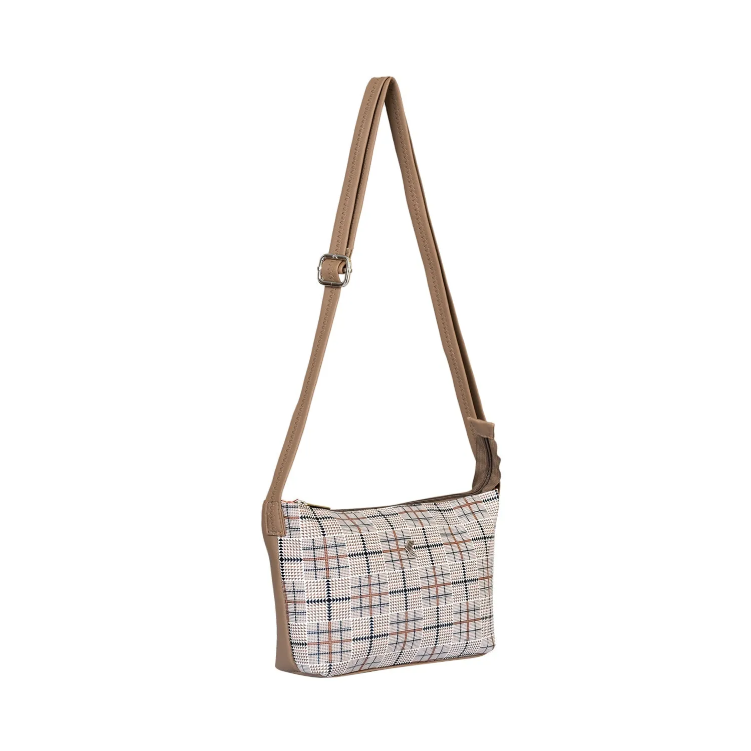Khadim Crossbody Sling Bag with Adjustable Long Strap for Women