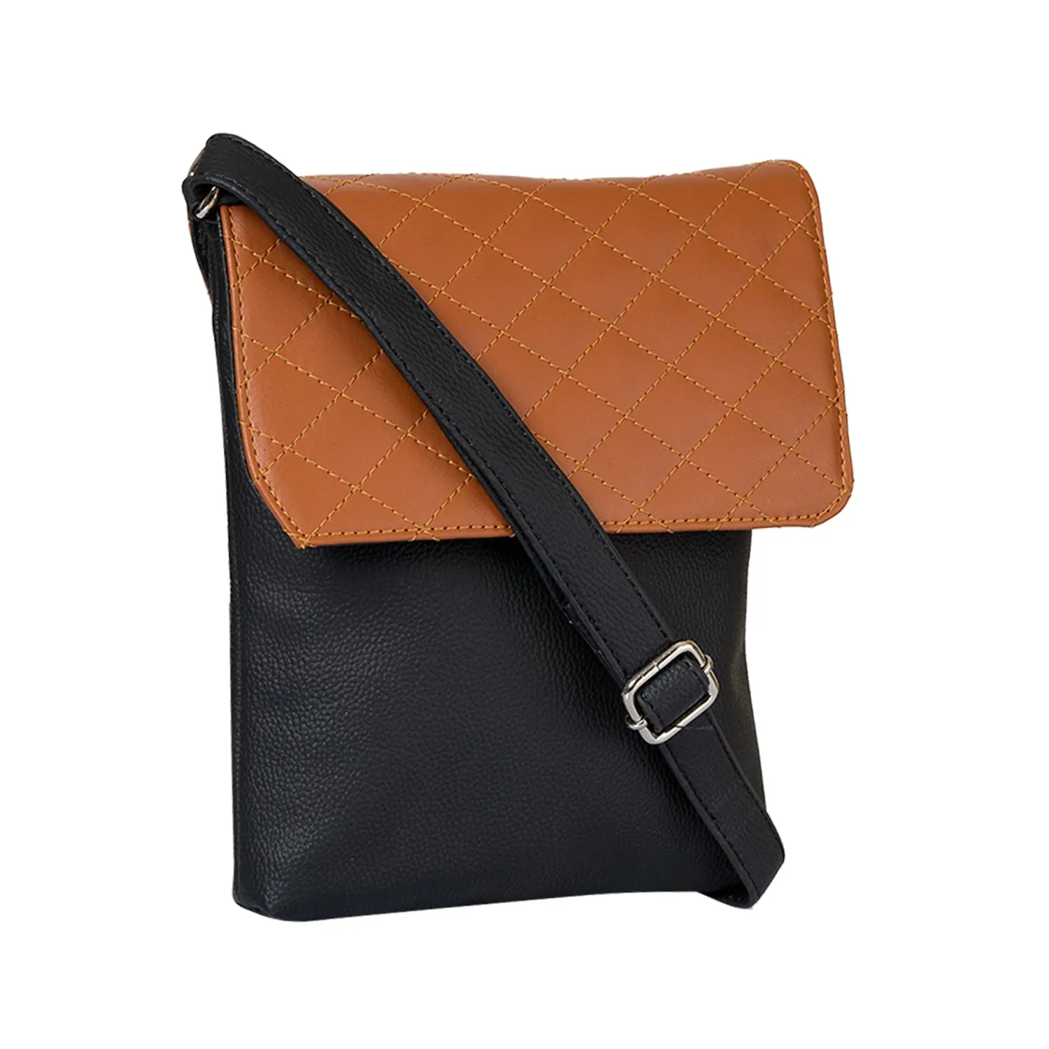 Khadim Crossbody Sling Bag with Adjustable Long Strap for Women